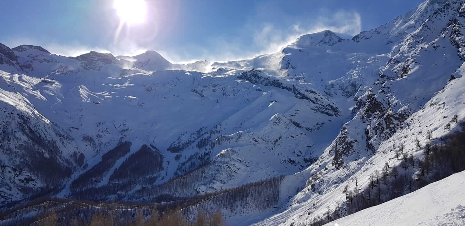 Allalinhorn und Alphubel